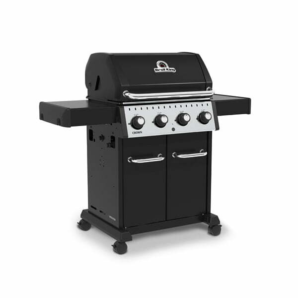 Broil King Crown™ 420 plinski roštilj bočni prikaz