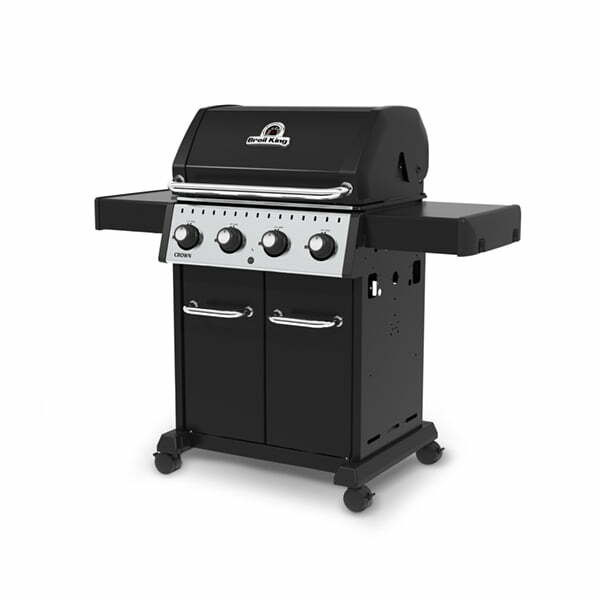 Broil King Crown™ 420 plinski roštilj s otvorenim poklopcem