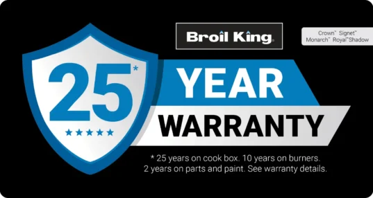 Broil King Crown jamstvo 25 godina