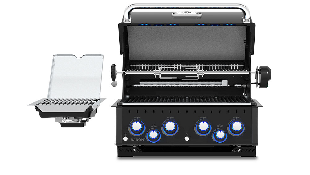 Baron™ 490 IR Shadow BI ugradbeni plinski roštilj - prikaz 5