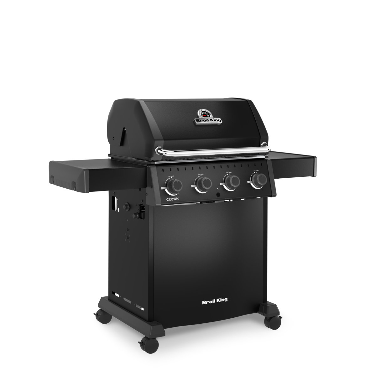 Broil King Crown™ 410 Shadow plinski roštilj prednji prikaz