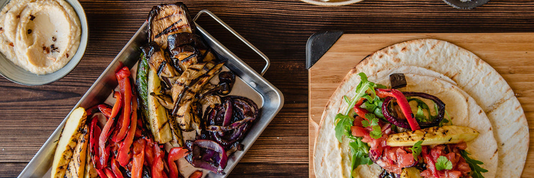 Tortilja s grillanim povrćem